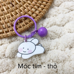 Móc Khoá Gắn Mica Hoạt Hình (1cái)