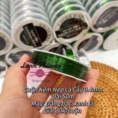 Cuộn Kẽm Nẹp Lá 0.4mm 50m (cuộn)