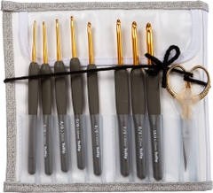 Bộ Kim Móc Tulip Xám Etimo Gold