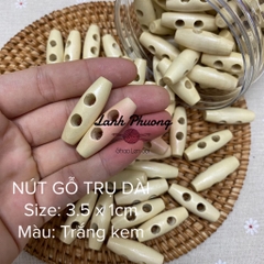 Nút Gỗ Trụ Dài 3.5x1cm (1 cái)