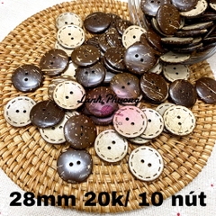 ⚫️Nút Dừa (set 10 cái)