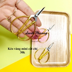 Kéo vàng bầu đầu nhọn