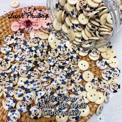 ⚫️Nút Gỗ Zoo (set 10 cái)