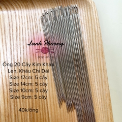 Ống Kim Khâu Dài 20 Cây