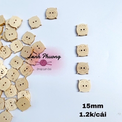 ⚫️Nút Gỗ Heo (set 10 cái)