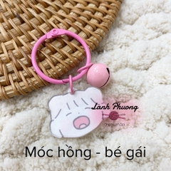 Móc Khoá Gắn Mica Hoạt Hình (1cái)