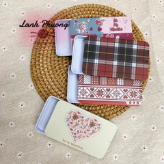 Hộp Thiếc Mini Đựng Kim Khâu, Đánh Dấu