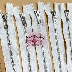 Dây Kéo Zipper Bạc Xịn