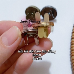 Nút Hít Gài Caro Mỏng 18mm
