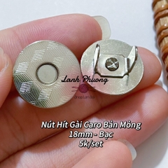 Nút Hít Gài Caro Mỏng 18mm