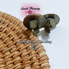 Nút Hít Gài Caro Mỏng 18mm