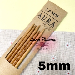 Kim Đan Gỗ 2 Đầu 20cm