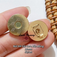 Nút Hít Gài Caro Mỏng 18mm