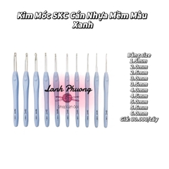 Kim Móc Len SKC Xanh Cán Nhựa Mềm