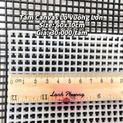Tấm Canvas Lỗ Vuông Size Lớn 40x60cm