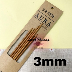 Kim Đan Gỗ 2 Đầu 20cm