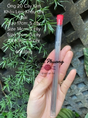 Ống Kim Khâu Dài 20 Cây