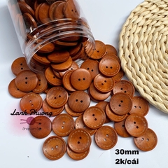 ⚫️Nút Gỗ Nâu Đậm (set 10 cái)