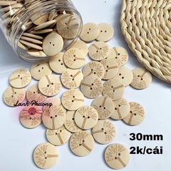 ⚫️Nút Gỗ Cây (set 10 cái)