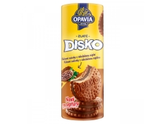 Opavia Zlaté Disko kakaové sušenky čokoládová nápln 169 g