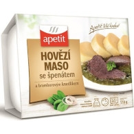 Hovězí se špenátem, BK 510g Apetit