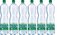 Dobrá voda perlivá 1 ,5 l Pet 6/1,5 L