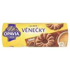 Opavia Zlaté věnečky kakaové 12/ 150g