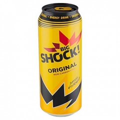Big shock  Original energetický nápoj 500 ml plech 6/500 ml balení