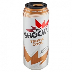 Big shock  zero tropical  500 ml plech 6/500 ml