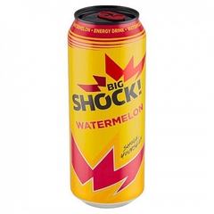 Big shock Watermelon energetický nápoj 500 ml plech