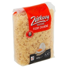 Zátkovy těstoviny Fleky zvlněné vaječné 500 g