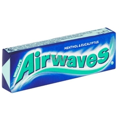 Airwaves žvýkačky Menthol 30/14 g