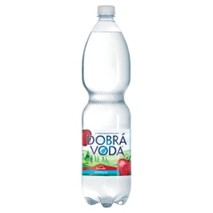 Dobrá voda Jahoda neperlivá 1,5 l