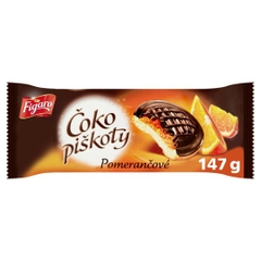 Opavia Pims čokopiškoty pomeranč 6/ 147 g
