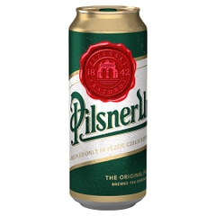 Pilsner Urquell světlý lezák pivo 500 ml plech