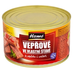 Hamé Vepřové maso ve vlastní štávě 400 g