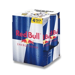 Red Bull energetický nápoj 250 ml plech 4/ 6/250 ml