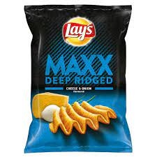Lays Maxx Chipsy sýr +cibule 65 g