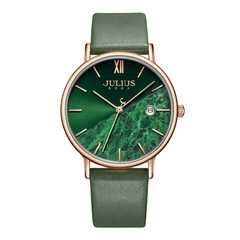Đồng Hồ Nữ JA-1312 Julius Hàn Quốc Dây Da ( 3 màu)