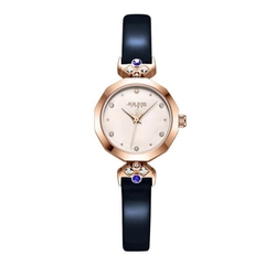 Đồng Hồ Nữ JS-034 Julius Star Hàn Quốc Dây Da (2 màu)