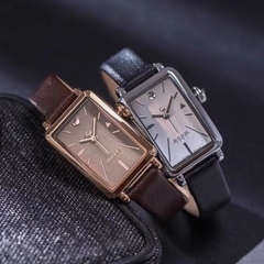 Đồng Hồ Nữ JA-941E Julius Hàn Quốc Dây Da (Nâu)