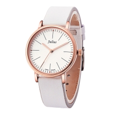 Đồng Hồ Nữ JA-814 Julius Hàn Quốc Dây Da (4 Màu)