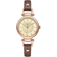 Đồng Hồ Julius JA-1420B Hàn Quốc Dây Da(Nâu)