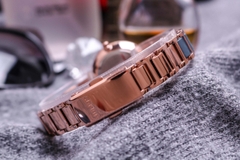 Combo Phụ Kiện Đồng Hồ Nữ JA-1209C +Lắc Nơ ESME ES214