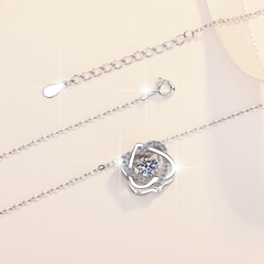 Dây chuyền Moissanite Cao Cấp  ESME ES448-HK047