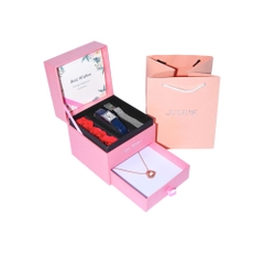 Combo Đồng Hồ Nữ JA-1494LA + Dây Mesh + Dây Chuyền ESME ES482