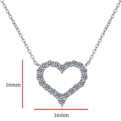 Dây chuyền Moissanite Cao Cấp  ESME ES450-HK069