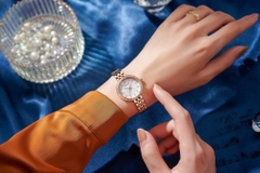 Combo Đồng Hồ Nữ JA-1421B Julius + Dây Chuyển ESME ES482