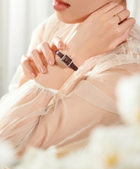 Đồng Hồ Julius JA-1426 Hàn Quốc Dây Da (3 màu)