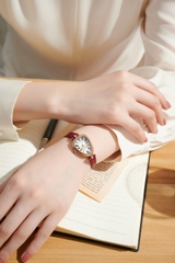 Combo  Đồng Hồ Nữ JA-1526D Julius Hàn Quốc  + Dây Chuyển  ESME ES482